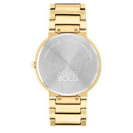 Men's Dress Watch In Yellow Gold-Tone Stainless Steel