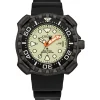 Men's Eco-Drive Watch In Black Stainless Steel And Polyurethane