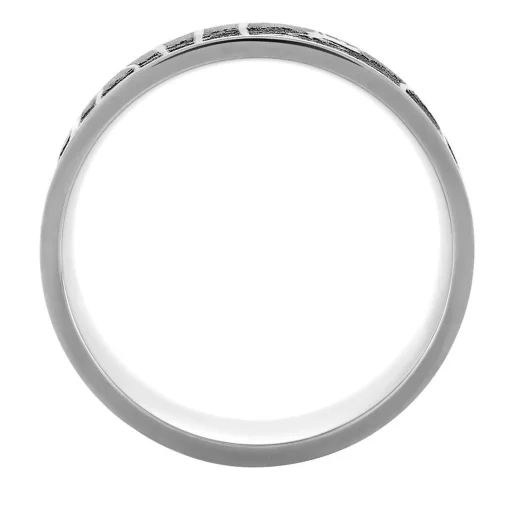 Men's Elk Mountain Band In Titanium, 9Mm