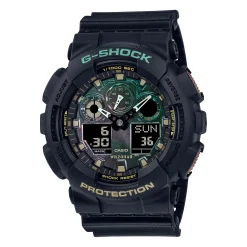 Men's Ga-100 Series Watch In Black Resin, 52Mm