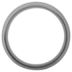Men's Meteorite Wedding Band In Tantalum, 8Mm