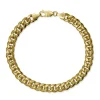 Men's Miami Cuban Link Bracelet In 14K Yellow Gold