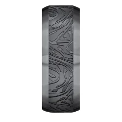 Men's Mokume Pattern Band In Tantalum, 7Mm
