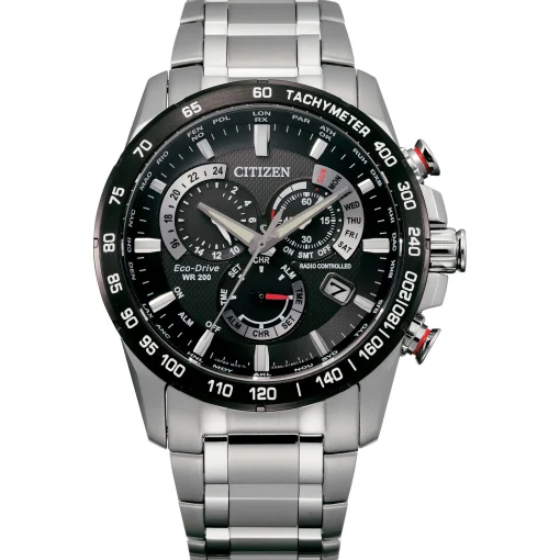 Men's Pcat Chronograph Watch In Stainless Steel