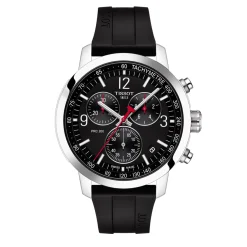 Men's Prc 200 Chronograph Watch In Black