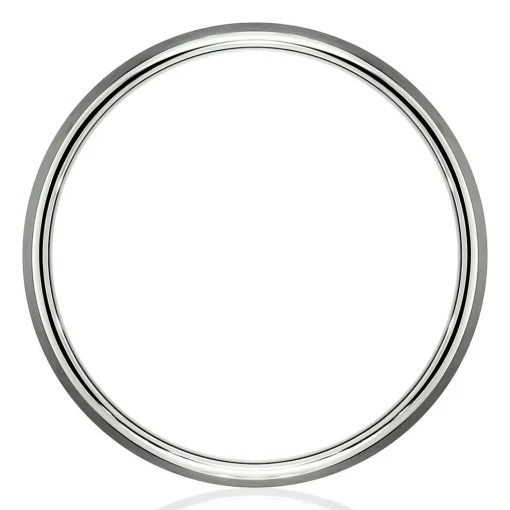 Men's Sandblast Finish Band In Tantalum, 7Mm