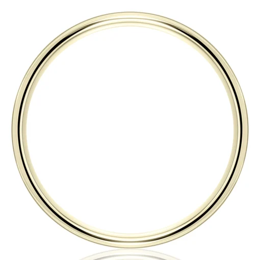 Men's Satin Finish Band In Tantalum & 14K Yellow Gold
