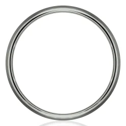 Men's Satin Finish Band In Tantalum, 6Mm