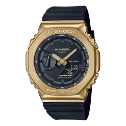 Men's 2100-Series Watch In Black Resin And Yellow Gold-Tone Stainless Steel