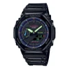Men's 2100-Series Watch With Black High-Gloss Polyurethane Strap
