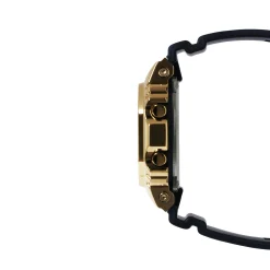 Men's 5600-Series Watch With Yellow Gold-Tone Case And Black Resin Strap