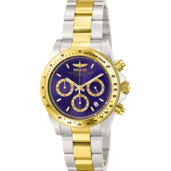 Men's Speedway Chronograph Watch In Two-Tone Stainless Steel