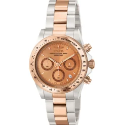 Men's Speedway Chronograph Watch In Two-Tone Stainless Steel