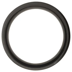 Men's Wedding Band With Red Cerakote In Carbon Fiber & Black Zirconium, 8Mm