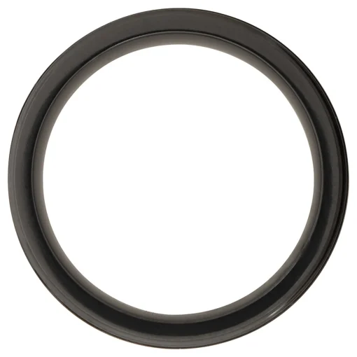 Men's Wedding Band With Red Cerakote In Carbon Fiber & Black Zirconium, 8Mm