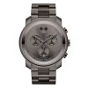 Metals Chronograph Men's Watch In Gunmetal Ion-Plated Stainless Steel, 44Mm