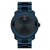 Metals Men's Watch In Blue Ion-Plated Stainless Steel, 42.5Mm