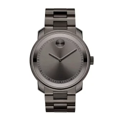 Metals Men's Watch In Gunmetal Ion-Plated Stainless Steel, 42.5Mm