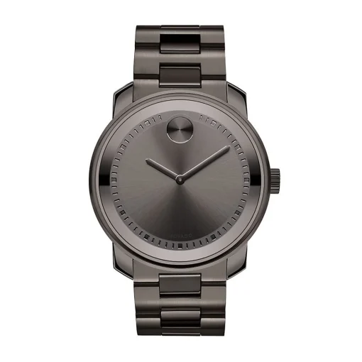 Metals Men's Watch In Gunmetal Ion-Plated Stainless Steel, 42.5Mm