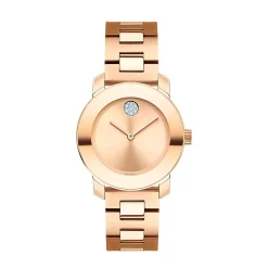 Metals Women's Watch In Rose Gold-Tone Ion-Plated Stainless Steel, 30Mm