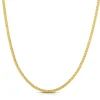 Miami Cuban Link Chain In 14K Yellow Gold, 22"