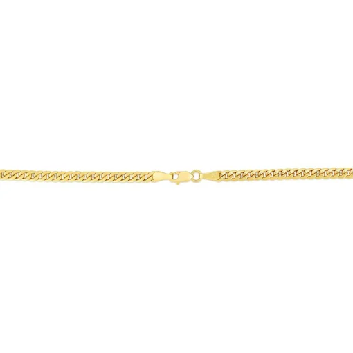 Miami Cuban Link Chain In 14K Yellow Gold, 22"