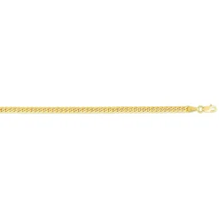 Miami Cuban Link Chain In 14K Yellow Gold, 22
