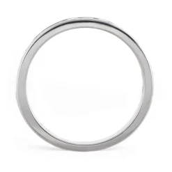 Moissanite Band In 14K White Gold (5/8 Ct. Tw.)