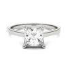 Moissanite Solitaire Ring With Princess Cut In 14K Gold (1 4/5 Ct.)