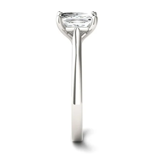 Moissanite Solitaire Ring With Princess Cut In 14K Gold (1 4/5 Ct.)