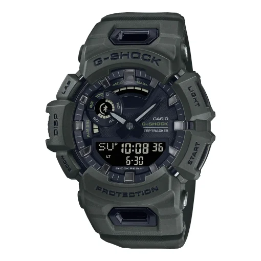 Move Watch In Dark Green Resin