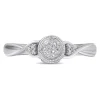 Multi-Diamond Promise Ring In Sterling Silver (1/10 Ct. Tw.)