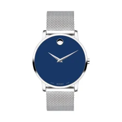 Museum Classic Blue Men's Watch In Stainless Steel, 40Mm