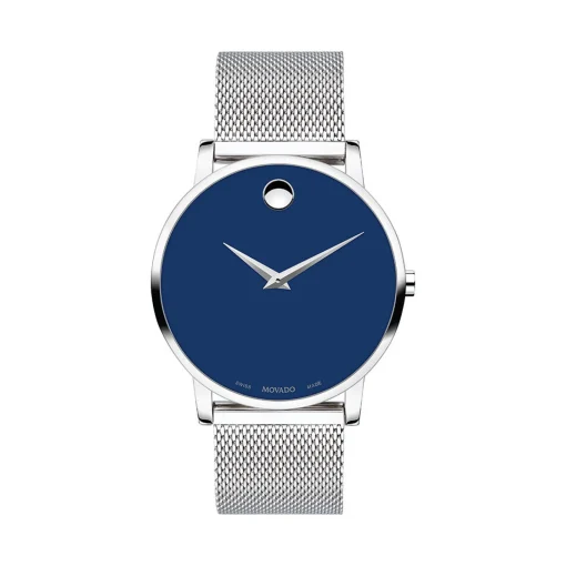Museum Classic Blue Men's Watch In Stainless Steel, 40Mm