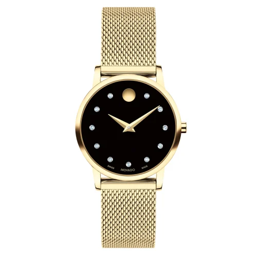 Museum Classic Ladies' Watch In Yellow Gold-Tone, 28Mm