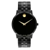 Museum Classic Men's Watch In Black Ion-Plated Stainless Steel, 40Mm