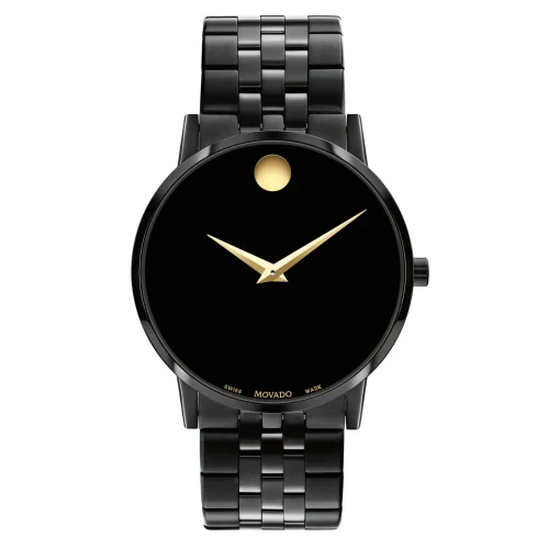 Museum Classic Men's Watch In Black Ion-Plated Stainless Steel, 40Mm