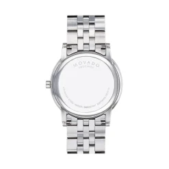 Museum Classic Men's Watch With Black Dial In Stainless Steel, 40Mm