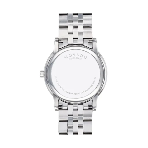 Museum Classic Men's Watch With Black Dial In Stainless Steel, 40Mm