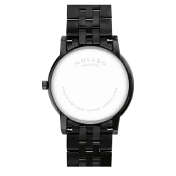 Museum Classic Men's Watch In Black Ion-Plated Stainless Steel, 40Mm