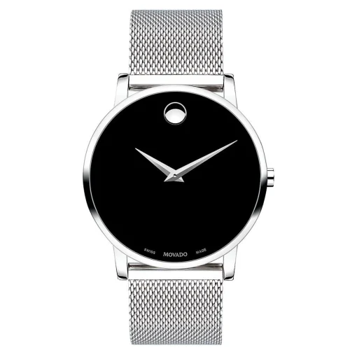 Museum Classic Mesh Men's Watch In Stainless Steel, 40Mm