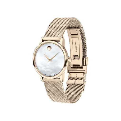 Museum Classic Women's Watch In Rose Gold-Tone Stainless Steel, 28Mm