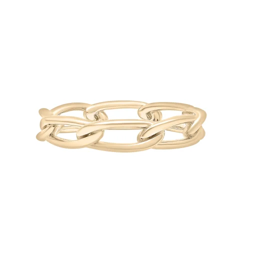 Open Link Ring In Vermeil