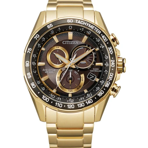Pcat Men's Watch In Yellow Gold-Tone Ion-Plated Stainless Steel, 43Mm
