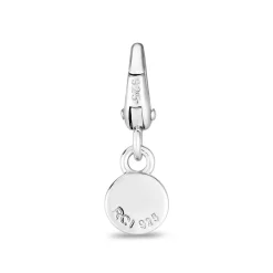 Pearl Birthstone Charm In Sterling Silver