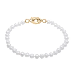 Pearl Bracelet With Vermeil Closure