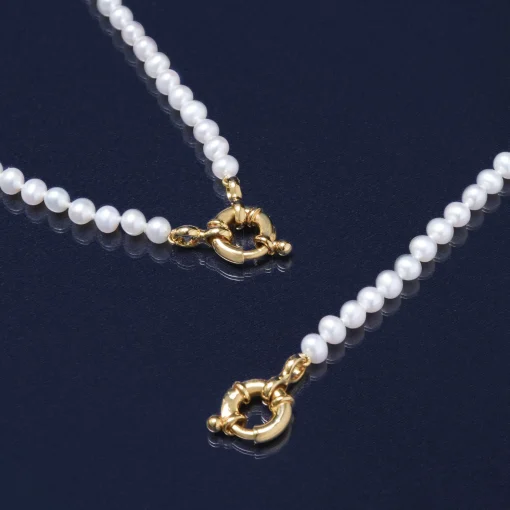 Pearl Bracelet With Vermeil Closure