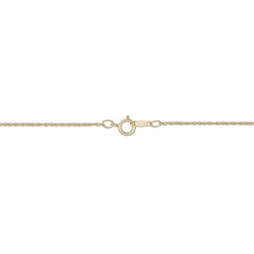 Pear-Shaped Aquamarine & Diamond Pendant In 10K Yellow Gold (1/5 Ct. Tw.)