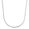 Polished Criss Cross Chain In , 18"