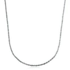 Polished Criss Cross Chain In